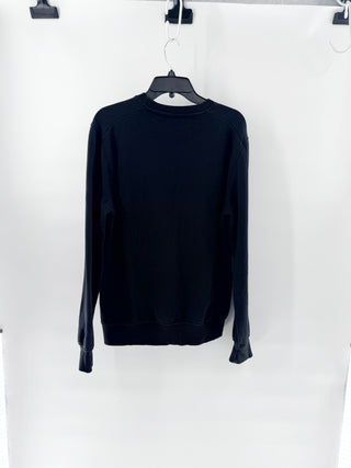 Eleven Paris Renaissance Long Sleeveless Graphic Sweatshirt Black Men's Small