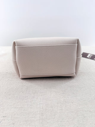 Longchamp rosseau XS leather bucket bag with strap