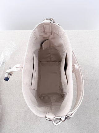 Longchamp rosseau XS leather bucket bag with strap
