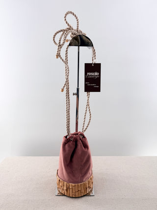 Glorinha Paranagua Saigon Cetim Bucket Bag