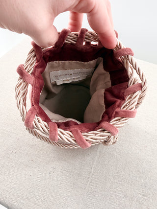 Glorinha Paranagua Saigon Cetim Bucket Bag