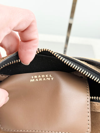 Isabel Marant suede shoulder bag