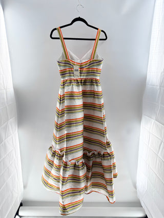 Jill Stuart Striped tiered ruffle maxi dress, 2