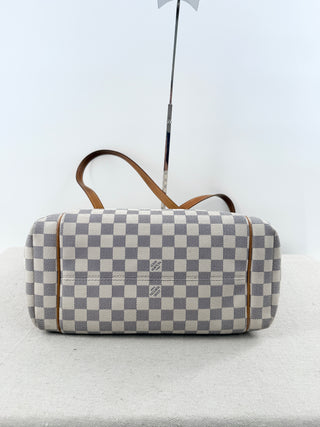Louis Vuitton damier azul tore bag with zipper