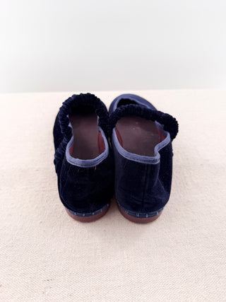 Flabelus Mafalda Molly Velvet Mary Jane Flat, 42