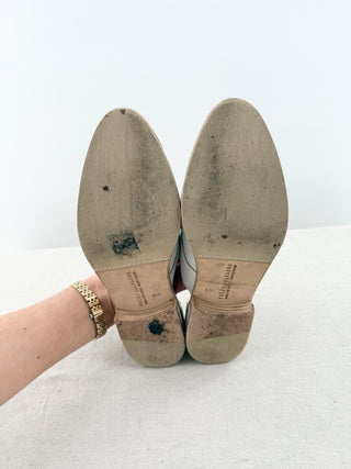Freda Salvador soft leather cut out oxford shoes, 6.5