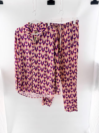 Parioca Colorful graphic resortwear  matching set, 3