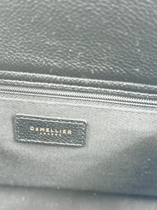 Demellier London the midi hudson leather bag with long strap, midi