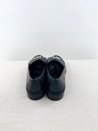Chanel *RARE lambskin quilted CC turnlock loafers CC, 41