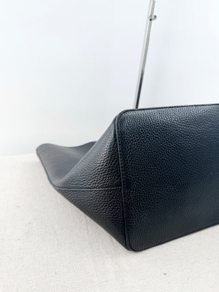 Mario Valentino leather large tote bag