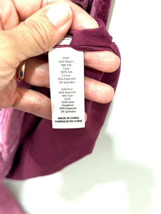 Cinq a Sept Velvet Ryder Spaghetti Strap Cowl Neck Mini Dress Gooseberry Women 2