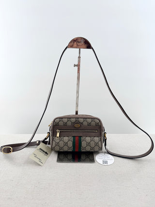 Gucci mini ophidia GG supreme shoulder bag