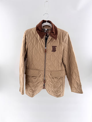 Burberry diamond quilted barn riding jacket, M