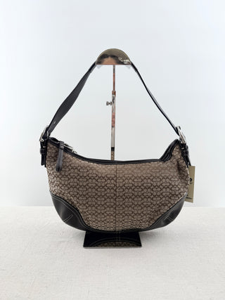 Coach vintage print shoulder bag