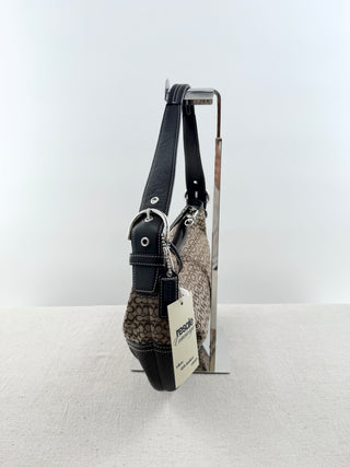 Coach vintage print shoulder bag
