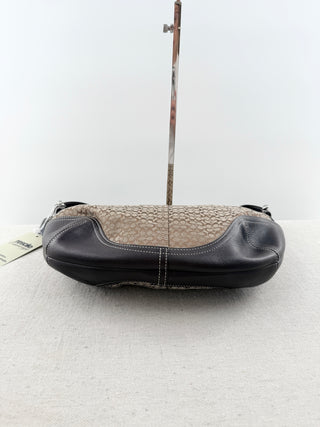 Coach vintage print shoulder bag