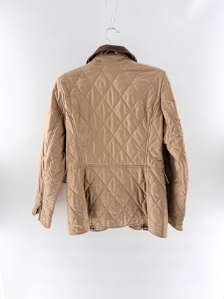 Burberry diamond quilted barn riding jacket, M