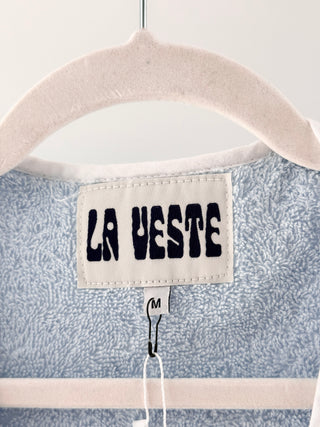 La Veste terry matching set vest and shorts, M
