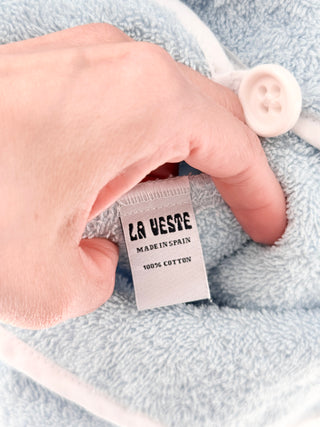 La Veste terry matching set vest and shorts, M