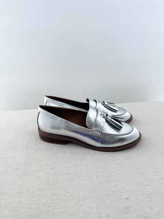 Franco Sarto loafers metallic leather, 40