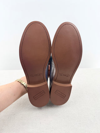 Franco Sarto loafers metallic leather, 40