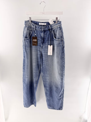 Seventy & Mochi embroidered jeans, 28
