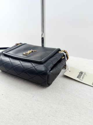 Saint Laurent mini nolita leather bag