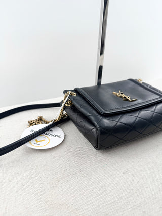 Saint Laurent mini nolita leather bag