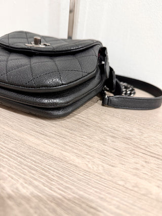 CHANEL vintage waiter flap bag cross body