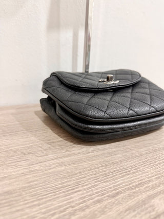 CHANEL vintage waiter flap bag cross body