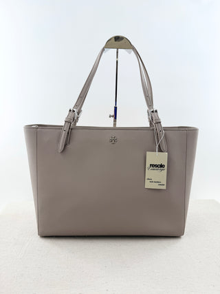 Tory Burch large leather tote bag