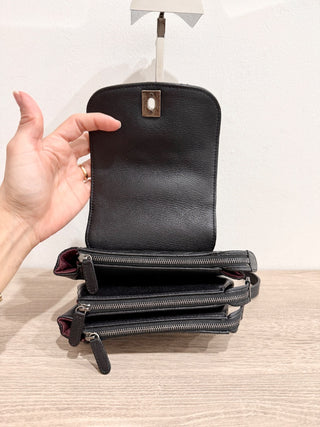 CHANEL vintage waiter flap bag cross body