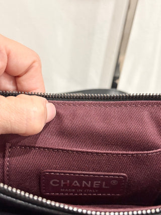 CHANEL vintage waiter flap bag cross body