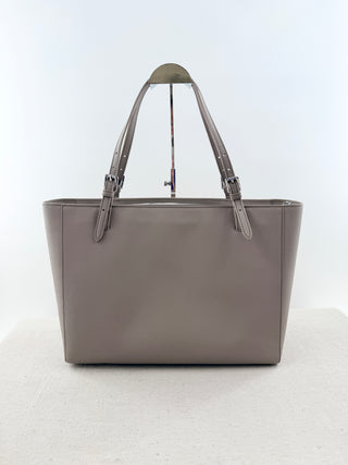 Tory Burch large leather tote bag