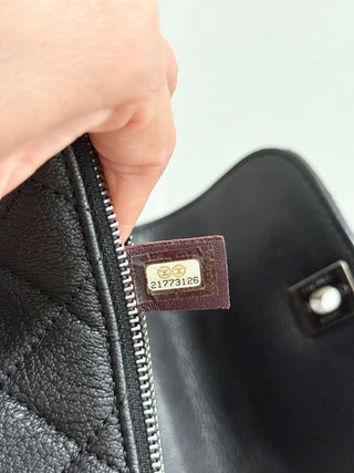 CHANEL vintage waiter flap bag cross body