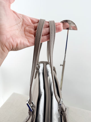 Tory Burch large leather tote bag