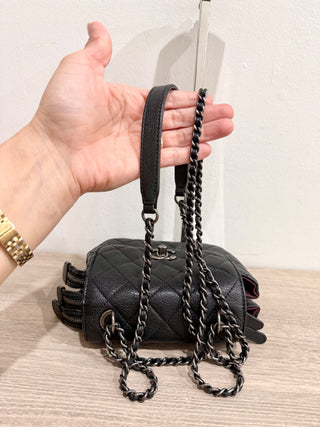 CHANEL vintage waiter flap bag cross body