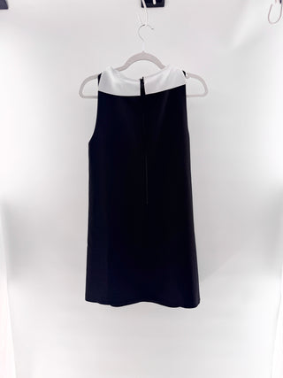 Alice & Olivia mini dress with contrast collar, S