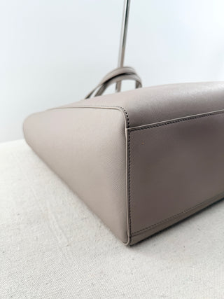 Tory Burch large leather tote bag