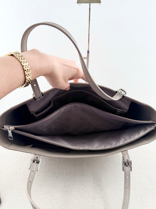 Tory Burch large leather tote bag