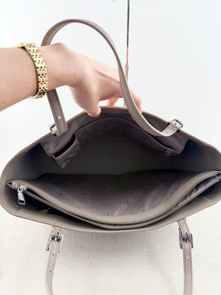 Tory Burch large leather tote bag