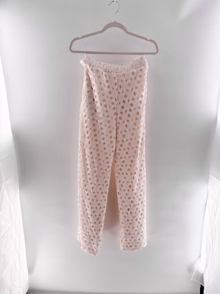 Line and dot Bowen crochet shorts and pants, Pants - M, Shorts - S