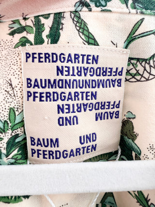 Baum und Pferdgarden 100% cotton print mini dress, L