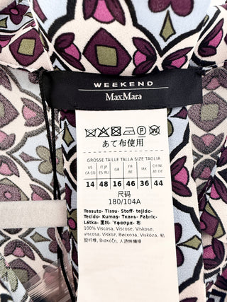 Max mara viscose maxi dress, 14
