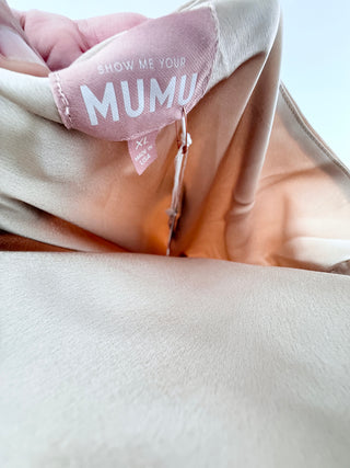 Show Me Your Mumu Jasmine Halter Maxi Dress, XL