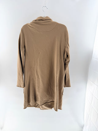 Frank & Eileen terry double breasted midi jacket, M