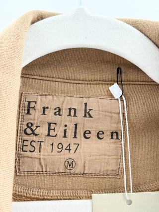 Frank & Eileen terry double breasted midi jacket, M