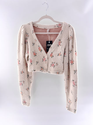 Anthropologie matching knit set dress and cardigan, S