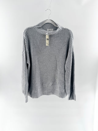 Rachel Zoe cotton blend knit sweater, L