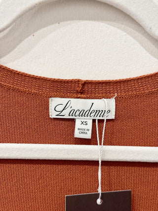 L'academie v neck long knit dress, XS